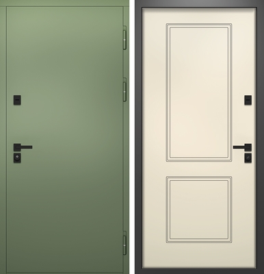 Дверь МДФ с покраской по палитре RAL с двух сторон