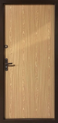Дверь с ламинатом внутренняя сторона
