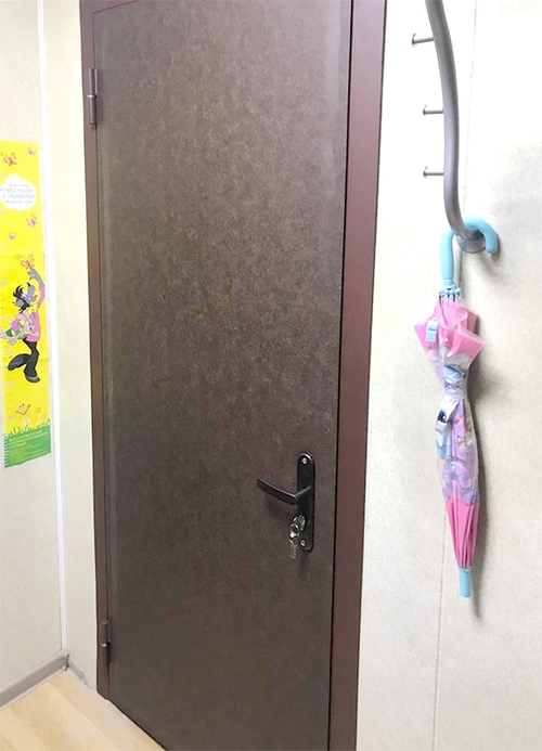 Дверь с винилискожей (ул. Плющева)