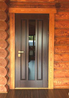 Выбор двери для бани