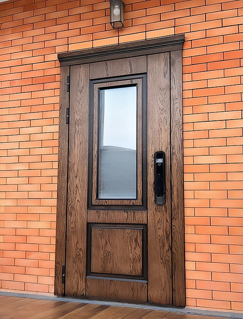 Термодверь с биометрическим замком