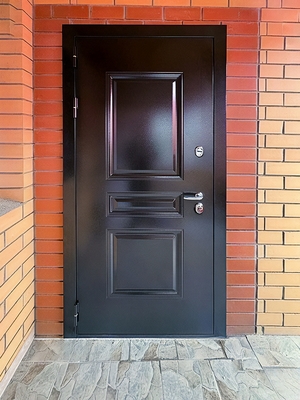 Термодверь с металлобагетом