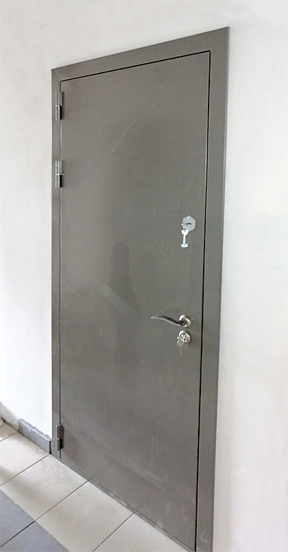 Входная дверь в квартиру (жилой дом, г. Истра)